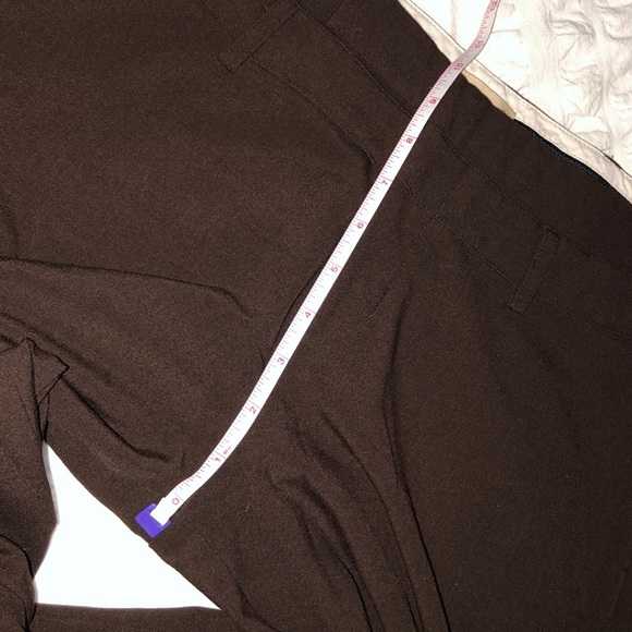 Anthro Elevenses Brown Slacks - Picture 5 of 7